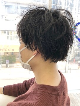 ヘッズ 本八幡店(HEADS) MEN'S HAIR  センターパート　サイドパート　韓国マッシュ
