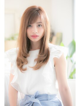 リトル 所沢(little) 毛先弾むフェミニンロング