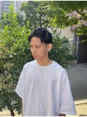 ツイストスパイラルパーマスキンフェード