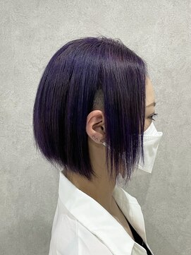 イト(ito) 刈り上げ女子パープルヘア～糸ito～HIRO