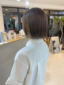 エンリッチヘア(enrich hair) ボブ ラベンダーアッシュ