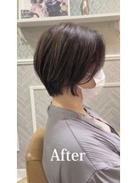 アイロン不要♪短すぎないショート