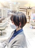 横顔美人ショートボブ【Ash大泉学園　横山】