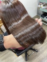 オンリエド ヘアデザイン(ONLIed Hair Design) 髪質改善カラーエステ・ピンクブラウン