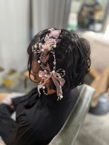 リエラ 新宿(RIERA)&nbsp;リボン編みかけ