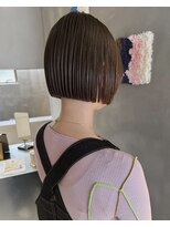 ハウ 心斎橋(how)&nbsp;ミニボブ/ショート/ショートヘア/前下がりボブ/ぱつっとボブ