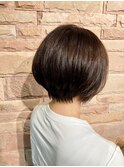 ナチュラルボブ［今泉］［ショート］［ボブ］［白髪染め］