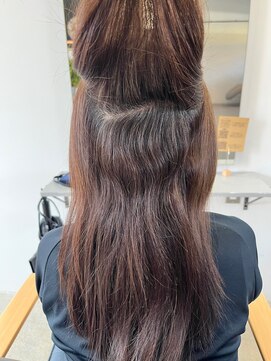 エヌポータル(N portal) 癖毛は縮毛矯正で癖を伸ばしつつ綺麗に ビフォーアフター付き