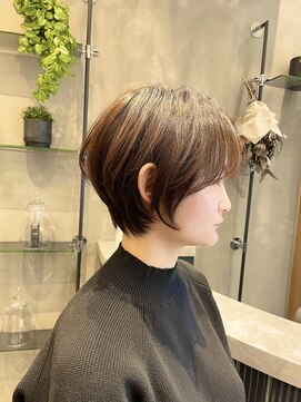 ロンドシェリ 仙台(Lond Cheri) くびれヘア/韓国 フェイスレイヤー グレージュカラー 髪質改善