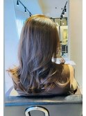 ミディアムグラデーション＋イルミナカラー＋髪質改善オージュア