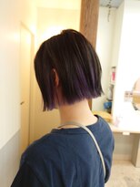 ヘアサロン カンパニュール(hair salon Campanule) デザインカラー（ラベンダー）