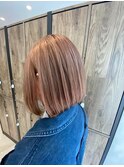 ダブルカラーイヤリングカラーインナーカラーケアブリーチ