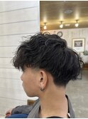 スペインカール風ツイストスパイラルパーマ