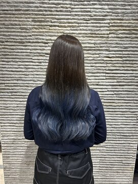 ビス リアン 川口店(Vis lien) グラデーションカラー/ブルーブラック