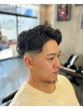 バーバー ショップ ネオ(BARBER SHOP NEO) ラルフカール　スパイラル　宇都宮　カキアゲパーマ