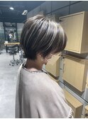 ハイライトショートボブ♪