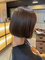 ヘアリゾート粋 ウナム 新宿東口店(enam)&nbsp;ショート/ミニボブ/ナチュラル/ブラウン