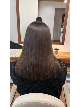 キヌ(kinu) 髪質改善水素ストレート+水素Tr+キラスイ+カット