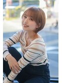 【山口拓海】ショートボブ ナチュラル カジュアル