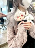 にじさんじ 葛葉 インナーカラー ホワイト 推しカラー 前髪
