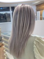 サロンドジョー(salon de joe)&nbsp;ケアブリーチダブルカラーインナーカラーハイトーン髪質改善