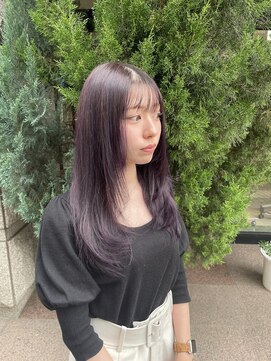 ノーム バイ アウラ(norm. by aura) ラベンダーカラーダブルカラーケアブリーチインナーカラー