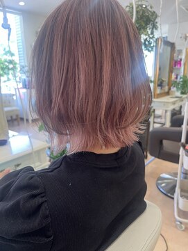 リラックスビューティーサロン グロー(GLOW) ピンクベージュ×アンブレラカラー