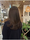 大人上品レイヤーカット/アッシュベージュ