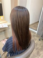 アルターリール(aL ter Rire)&nbsp;前髪/アンブレラカラー/こなれミディ/イメチェン/鎌取/福原遼華