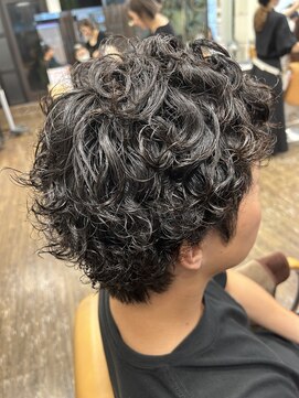 プランタンアヴェダ(printemps AVEDA) アップバングパーマ