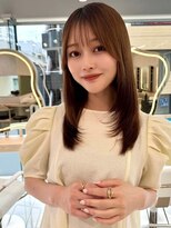 エジョン 幡ヶ谷店(Aejon) レイヤーロング/ヘルシースタイル/韓国ヘア/ベビーピンク/新宿