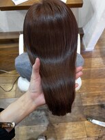 アノ 駒沢(ano) 極艶美髪レッドブラウン
