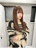 ブラウン/ブリーチなしダブルカラー/天神/福岡