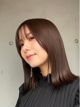 エクラート ミリア 船橋(ECLART milia) 落ち着いたエレガントミディアム｜まとまりのあるシルエット