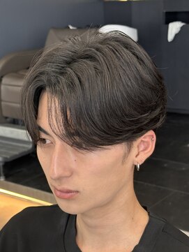 バース 梅田中崎町店(BIRTH) 曲がる縮毛矯正 ニュアンスパーマ センターパート