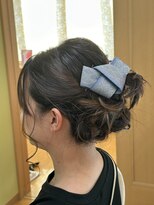 さくらの&nbsp;お祭りヘアアレンジ