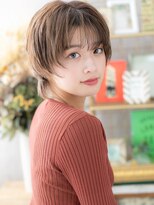 カバーヘア ブリス 北浦和(COVER HAIR bliss)&nbsp;細巻きハイライトマッシュウルフショートc6北浦和20代30代40代