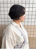 ショートヘア/ニュアンスパーマ