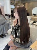縮毛矯正/巻ける縮毛矯正/髪質改善トリートメント/ロングヘア