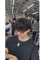 ブラック 渋谷(BLUCK) シャドウパーマ