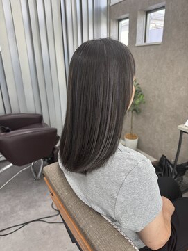 イッキ(IKKI) 白髪ぼかしハイライトグレージュ