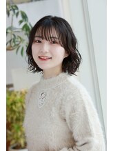 キッカ 千葉中央店(CHICCA)&nbsp;くせ毛風ボブ