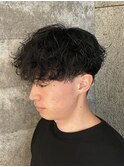 [MEN’S HAIR/波巻ツイストスパイラル/フェザーパーマ/伊勢崎]