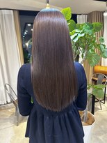 エメ 大宮(Aime)&nbsp;大人ラベンダーグレージュ暗髪 　Aime大宮髪質改善