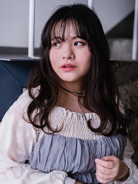 ヘアークラフト(Hair Craft) ウェーブパーマ×大人可愛いロング【岡山】デジタルパーマ