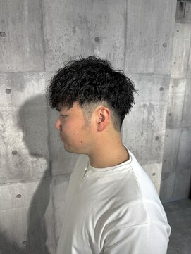 メゾンフォーメン(Maison for men) 縦落ちツイスト