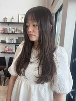 エスデザイン(es design)&nbsp;顔まわりレイヤー×イルミナカラー×ベージュ
