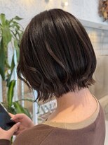 コモドルポ(comodo rupo)&nbsp;くびれ外ハネボブ×艶ブラウン