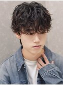 シャドウパーマ　韓国風パーマ　ルーズパーマ