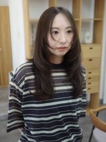 シーク(SeeeK.)&nbsp;レイヤーグレージュハッシュカット